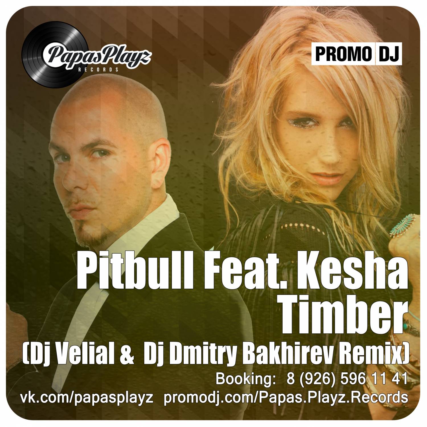 Pitbull feat. Kesha - Timber (Dj Velial & Dj Dmitry Bakhirev Remix)